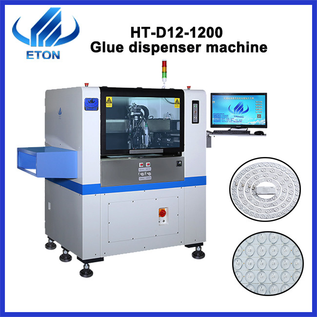 SMT Automatic Glue Dispensing Machine Lower Wasting High Efficiency 90000CPH For Lens