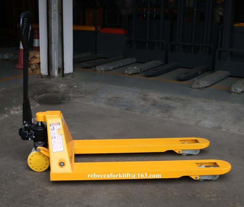 China factory hydraulic manual hand pallet truck / jack 5 ton with cheap price