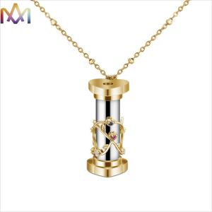 Wholesale Mini Womens Engraved Kaleidoscope Pendant Necklace from china suppliers