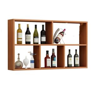 Wholesale Anti Crack Wooden Shop Display Showcase / Wall Mounted Wine Rack Stable from china suppliers