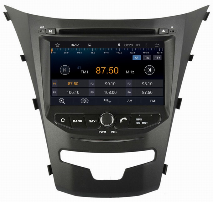 Ouchuangbo Auto Stereo GPS Navigation Multimedia System for Ssangyong Korando 2014 Android