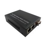 15.4W IEEE802.3af Fiber Media Converter 10/100/1000Mbps Ethernet