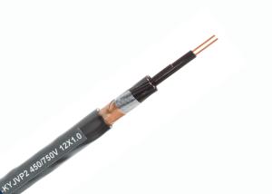 Wholesale 2 - 61 Core Flexible Control Cable Solid Bear Copper Conductor XLPE Insulation from china suppliers