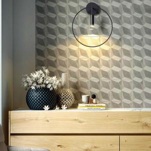 Wholesale Nordic Simple Circular Wall Lamp Creative Protection Restaurant Revolta Wall Sconce（WH-OR-208) from china suppliers