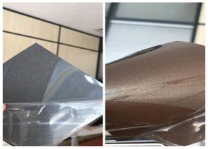 Wholesale 0.5mm Metalized Pvc Film Roll High Gloss Grey from china suppliers