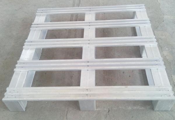 Aluminum material pallet, aluminum profile material pallet, warehouse pallet,
