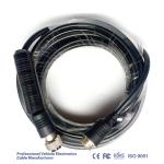 Electrical 2m 4 Pin Aviation Cable Double Female Head Socket Connector