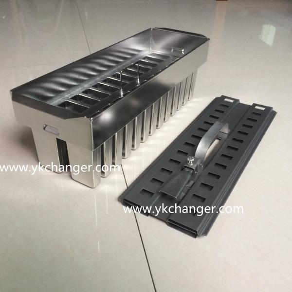 Stickless ice cream extractor ice cream molds with stickless extractor 2X9 23ml 11ml bombom ataforma type