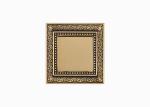 EU Standard French Sockets And Switches 87mm 91.2mm Brass Switched Socket