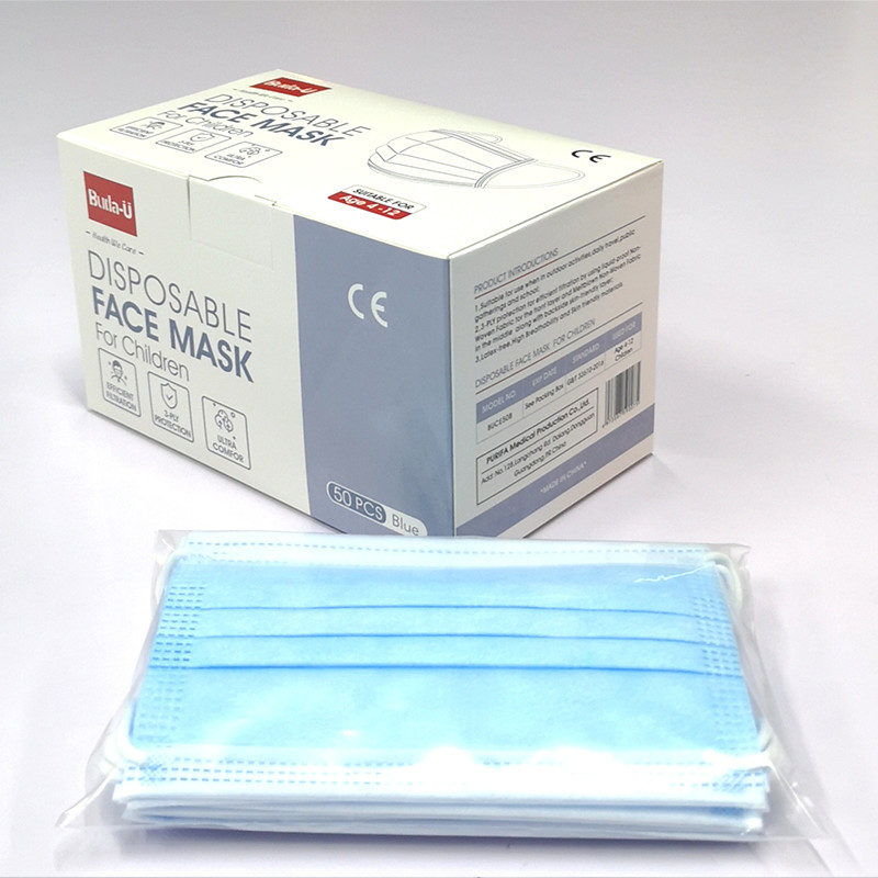 Type II Disposable Earloop Face Mask Disposable Medical Surgical Mask CE FDA