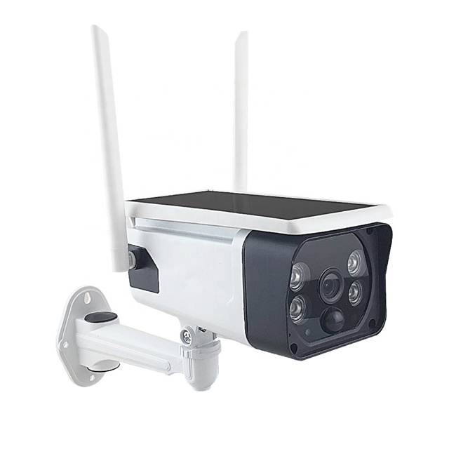 Outdoor Tuya IP67 Solar Powered Security Camera With Motion Sensor