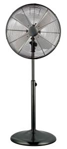 Wholesale 16 Inch 4 Metal Blades Retro Standing Fan , High Velocity Industrial Floor Fan from china suppliers