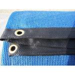 Virgin Polyethylene Privacy Fence Screen Netting For Tennis Court 130gsm -