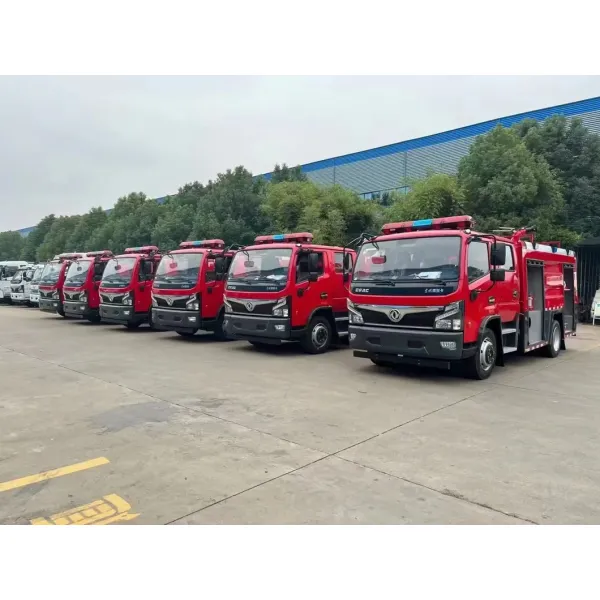 Dongfeng 3500 Liters Water Firefighting Truck For Fire Suppression And Rescue Tasks