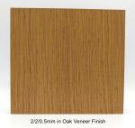 2/2/0.5mm Auditorium Amercia Oak Veneer Microperforated Wall Acoustic Sound