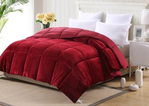 Wholesale Solid Flannel Fleece Warm Natural Fibre Duvet from china suppliers