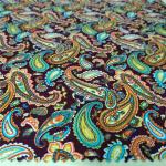 100% Cotton Printed Printed Dress Fabric 40x40 Yarn Count With Sandpaper