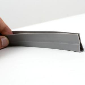 Wholesale Soundproof Plastic Cover Strip Door Bottom Garage Door Weather Seal Black from china suppliers