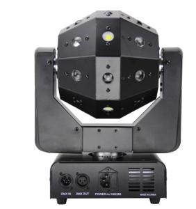 Wholesale New 16pcs 3w 3in1 led moving head beam ktv disco dj culb bar lighting R&amp;G laser lights from china suppliers