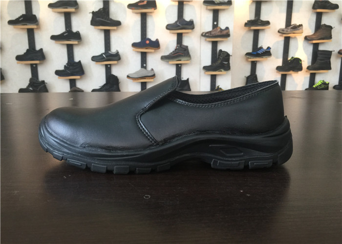 Fashionable Womens Leather Boat Shoes , Low Heel Work Shoes Without Lace