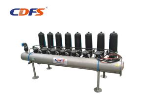 Wholesale 50m3 / H Industrial Automatic Disc Filter For Oil Filtering Equipment from china suppliers