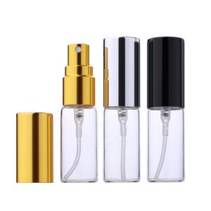 Wholesale Mini Fine Mist 5ml Perfume Aliquot Bottle Pure Dew Spray Glass Press from china suppliers