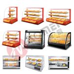 1600W Commercial Kitchen Counter Top Fast Food Warmer Display Showcase for KFC