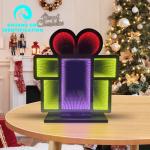 Christmas Festival Decoration 40cm Led Neon Signs with Personalized Magic 3D