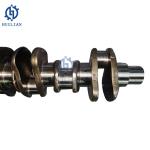 6D114 Excavator Engine Spare Parts Crankshaft For 6138-31-1010