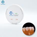 White 98mm 95mm Cam Cad 1530℃ Dental Zirconia Block