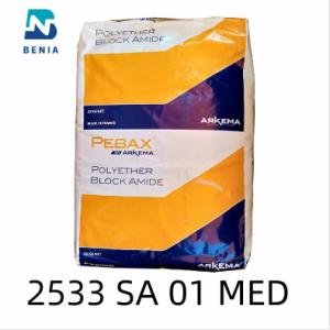 Wholesale Arkema Pebax 2533 SA 01 MED Thermoplastic Elastomer Medical Applications Virgin Pellet All Color from china suppliers