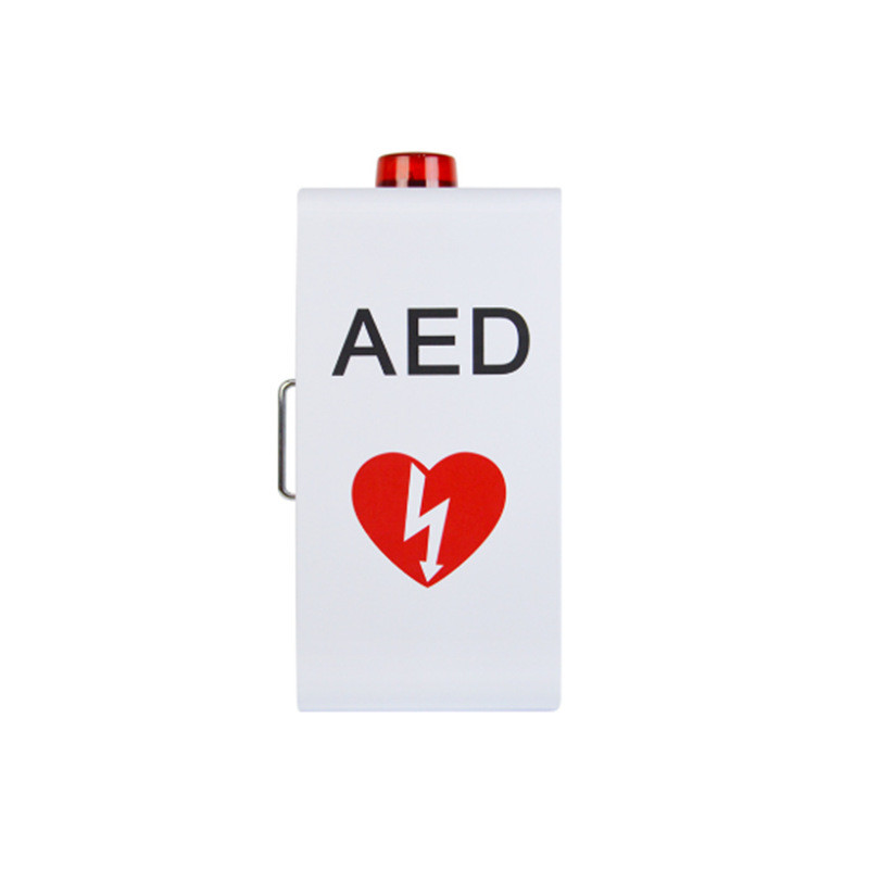 Defibrillator Metal Storage AED Cabinet Wall Mounted