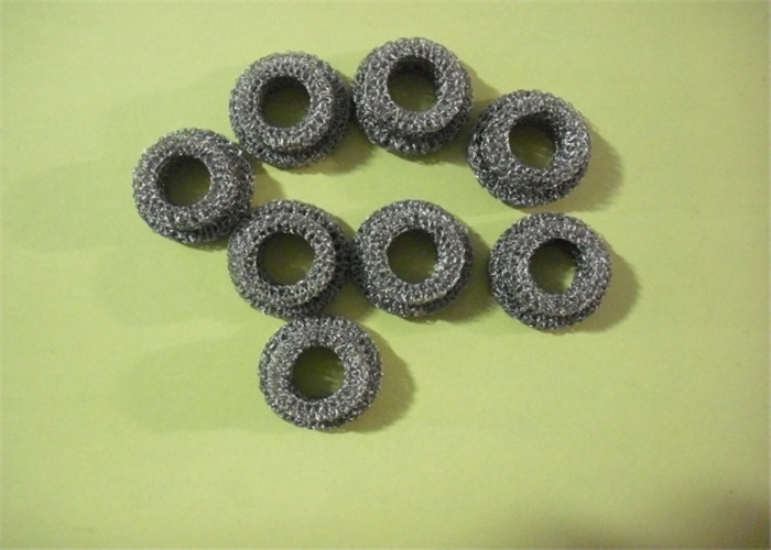 Monel 80*50mm Steel Wire Cushion For Heat Shields / Engine Anti Vibration