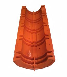 Wholesale Polyurethane PU Submarine Cable Protection Duct 85A Hardness Undersea Cable Ducting from china suppliers