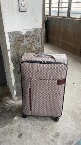Wholesale 4 Wheels PU Luggage Bag Lightweight Practical Luxury Leather from china suppliers