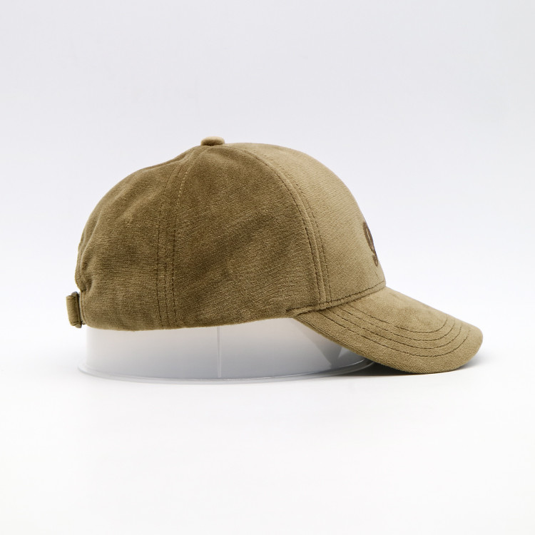 Custom Color Embroidered Curved Baseball Caps Cotton Material