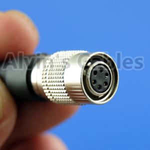 Wholesale CCD Grey Basler Camera Audio Cable Connectors Female Connector 6 Pin Hirose HR10A-7P-6S from china suppliers
