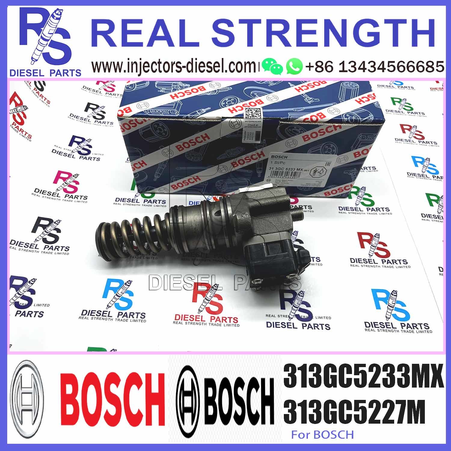 Common Rail Diesel Engine Fuel Unit Pump 0414755006 0414755007 986445008 for V-O-L-V EXCAVATOR EC140 DEUTZ D4D 313GC5230MX