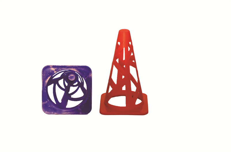 Colorful PP Soccer Training Marking Cones For Speed And Agility In Soccer Football