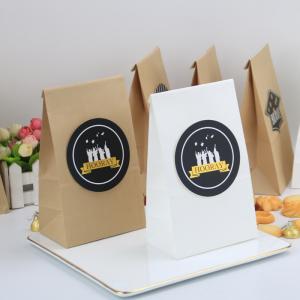 Wholesale Food Grade 70g Kraft Paper Food Packaging Paper Bag Oilproof from china suppliers