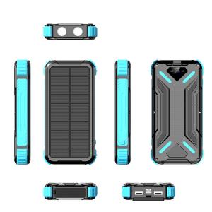 Wholesale Wireless 15W/USB 22.5W Output Solar Power Bank 20000mAh for Cell Phones Smartphones from china suppliers