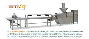 Wholesale High Efficiency Animal Feed Extruder , Cold Extrusion Pet Chewing Treat Machine from china suppliers