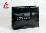 Food Carrier Retro Retail Paper Bags , Custom Printed Paper Lunch Bags
