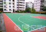 Recycled Multi Sport Court Flooring , Outdoor Basketball Court Tiles Acrylic