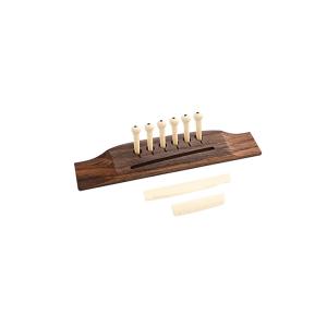 Wholesale 6 Pins Acoustic Electric Guitar Bridge 155.7*26*9.2MM Elegant Touch from china suppliers