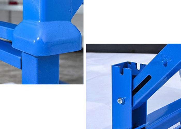Heavy Duty Customizable Portable Steel Stacking Racks With 1500kg Wheel Load Capacity