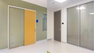 Wholesale Aluminum Frame Melamine MDF Worthy Trust Experienced Hospital Doors Factory from china suppliers