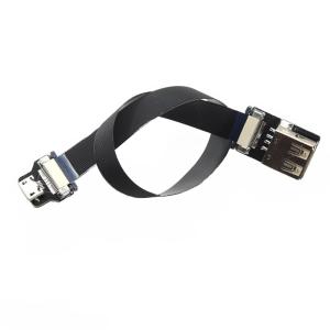 Wholesale Female To Standard USBA Female FPV USB Flat Ribbon Cable For FPV Camera Data Transfer from china suppliers