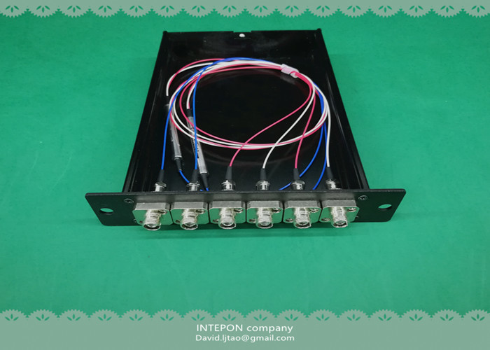 Fiber optic circulator module, 1310nm & 1550nm, LGX metal box packaged, FC adapter.