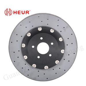 Wholesale HEUR Brake Carbon Ceramic Disc For Nissan Gtr R35 Sentra B18 Customize 390*34*75mm from china suppliers
